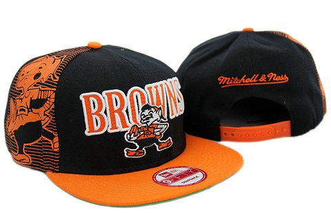 Cleveland Browns NFL Snapback Hat YX246